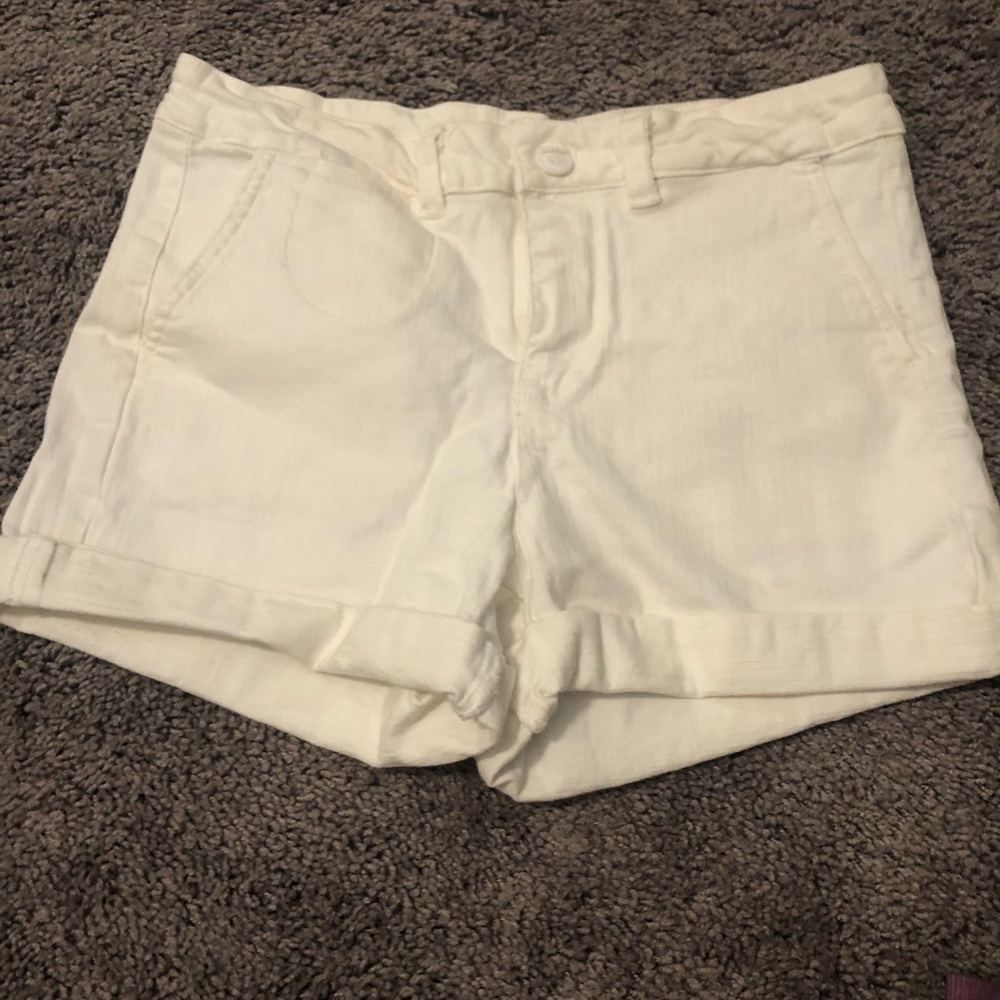 White shorts